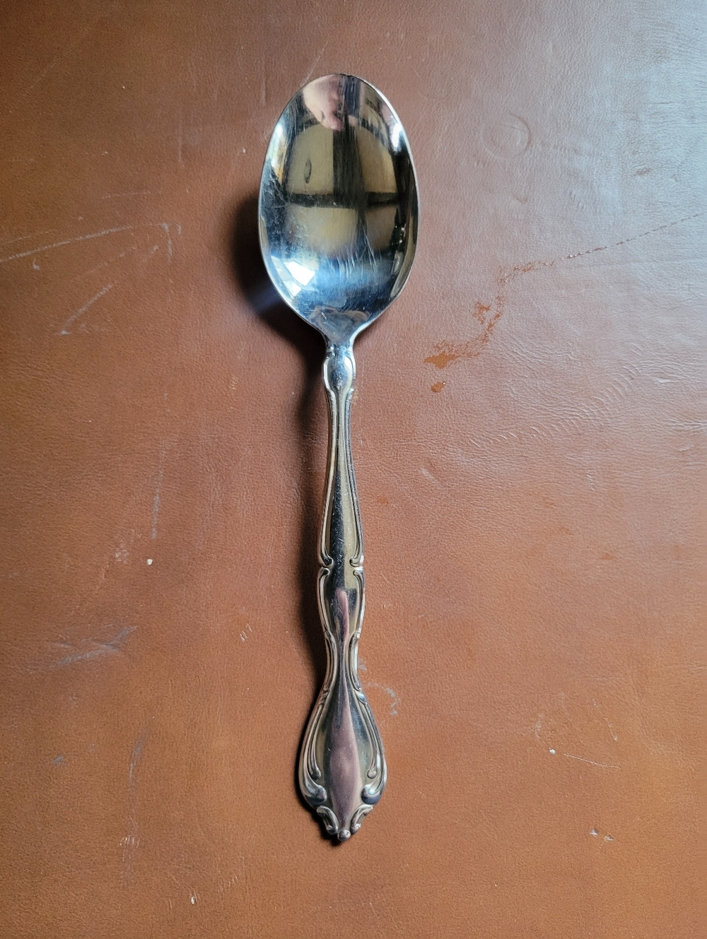 Oneida Satin Cantata stainless steel flatware pattern Soup Spoon